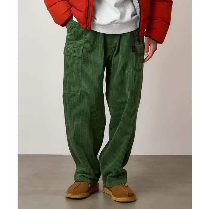 Gramicci Brockton Big Corduroy Pant - Pine Green