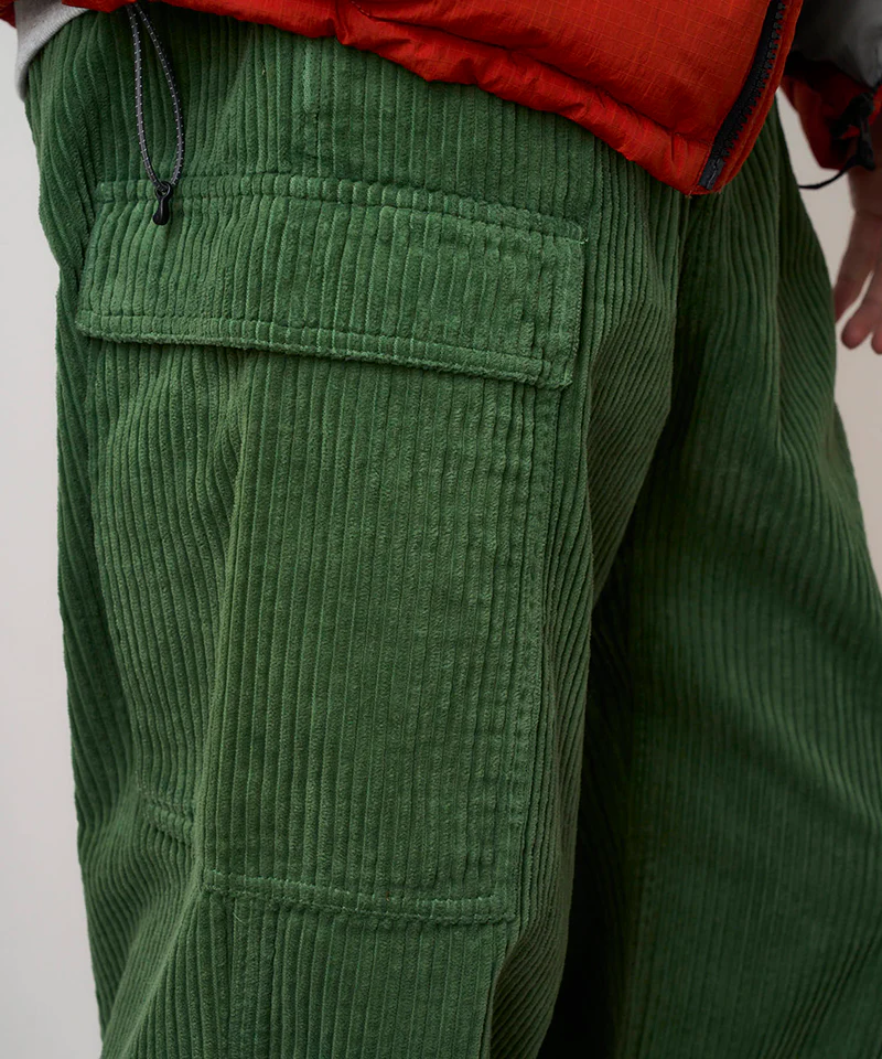 Gramicci Brockton Big Corduroy Pant - Pine Green