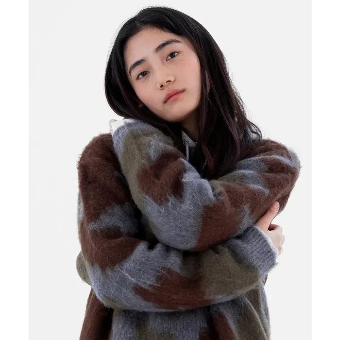 Gramicci Mohair Sweater - Jungle Digi Camo
