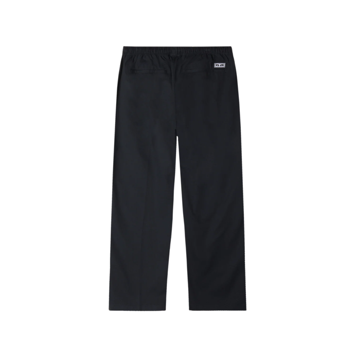 Obey Astrid Side Stripe Pant - Digital Black Faded Wash