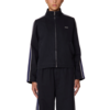 Astrid Stripe Jacket - Digital Black Faded Wash