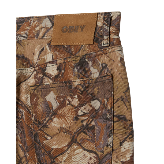 Obey Classic Baggy Denim - Fence Camo Multi