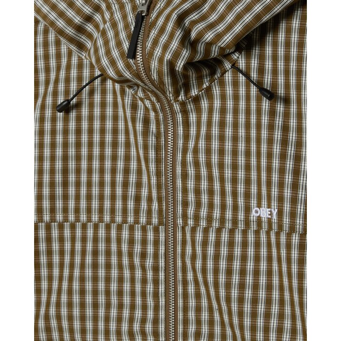 Obey Vista Jacket - Plaid Multi