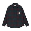 Brennan Shirt Jac - Brennan Check, Deep Lagoon/Rondo