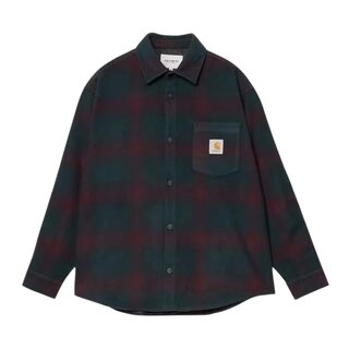 Carhartt WIP Brennan Shirt Jac - Brennan Check, Deep Lagoon/Rondo