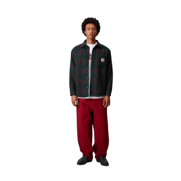 Carhartt WIP Brennan Shirt Jac - Brennan Check, Deep Lagoon/Rondo