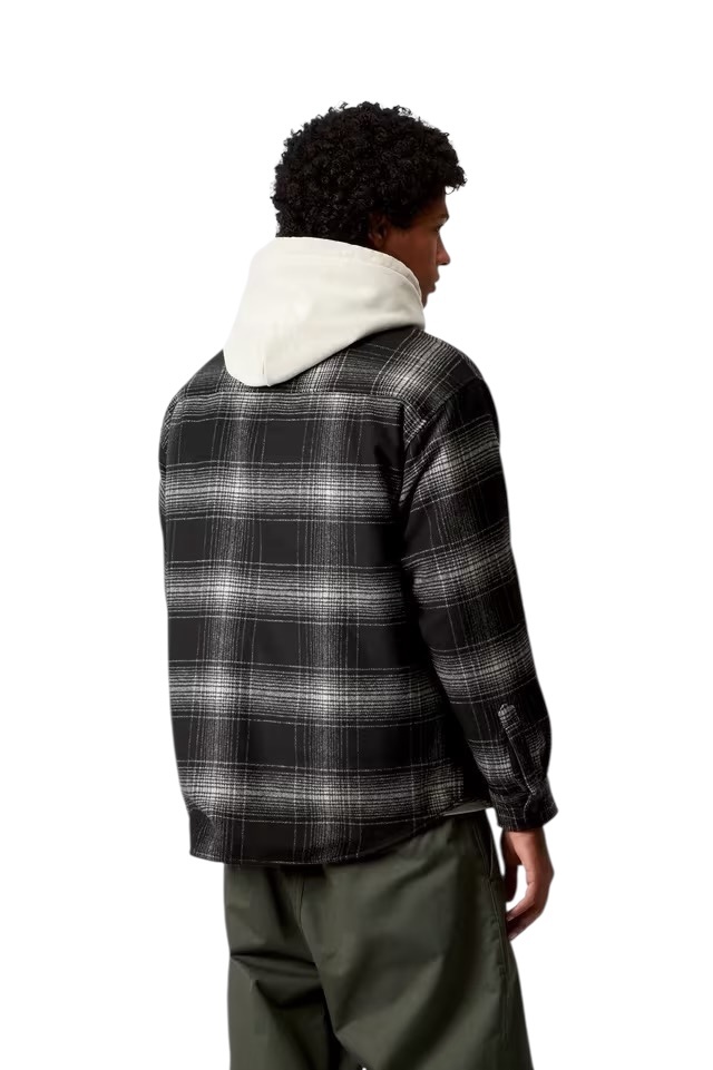 Carhartt WIP Brennan Shirt Jac - Brennan Check, Black/Wax