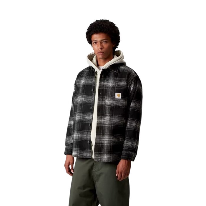 Carhartt WIP Brennan Shirt Jac - Brennan Check, Black/Wax