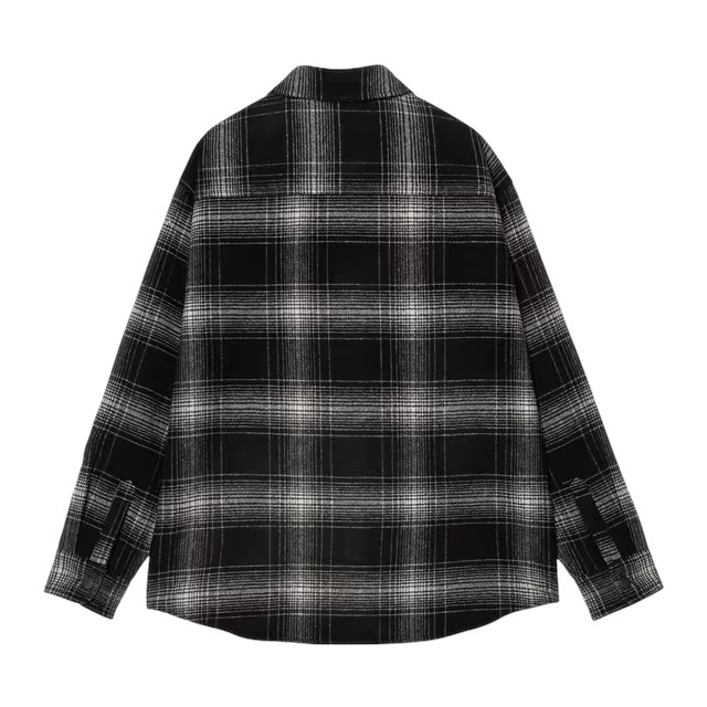 Carhartt WIP Brennan Shirt Jac - Brennan Check, Black/Wax