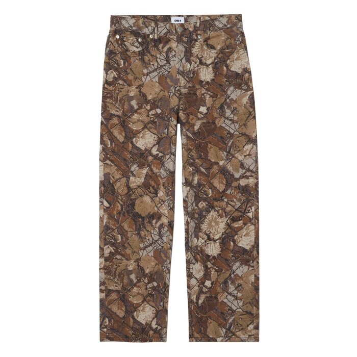 Obey Classic Baggy Denim - Fence Camo Multi