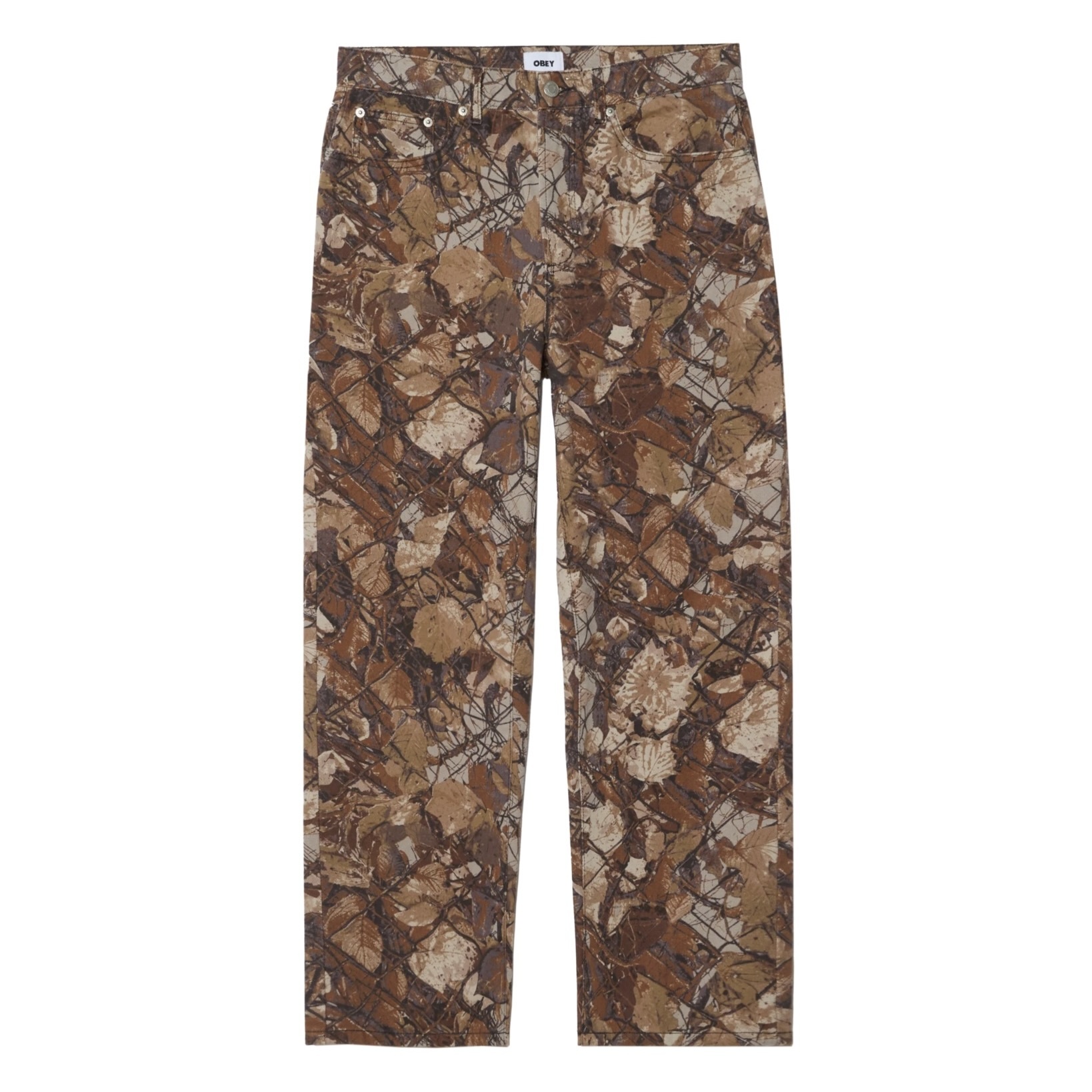 Obey Classic Baggy Denim - Fence Camo Multi