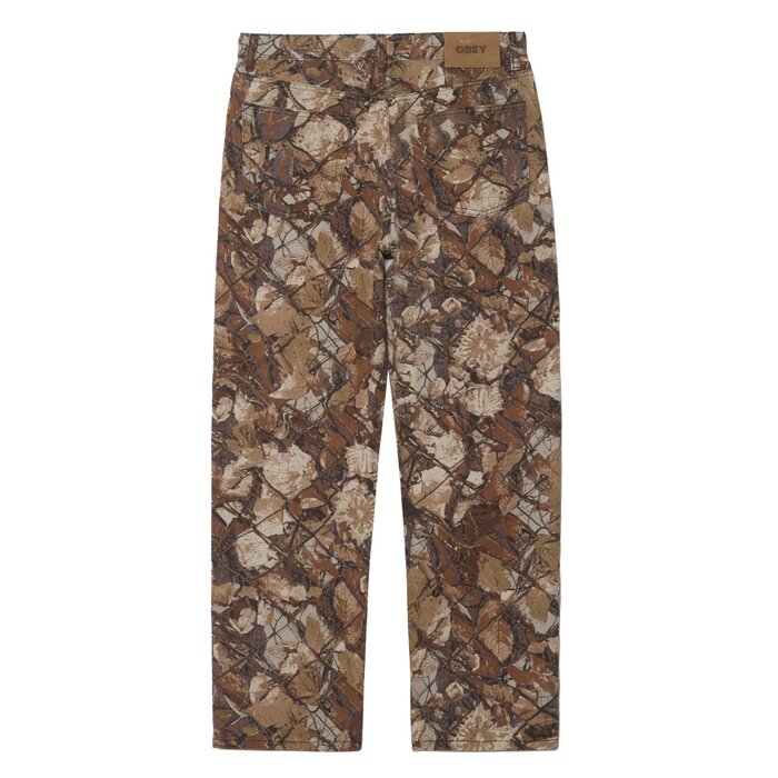 Obey Classic Baggy Denim - Fence Camo Multi