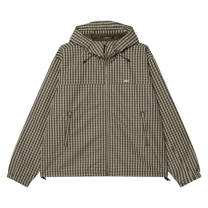 Obey Vista Jacket - Plaid Multi