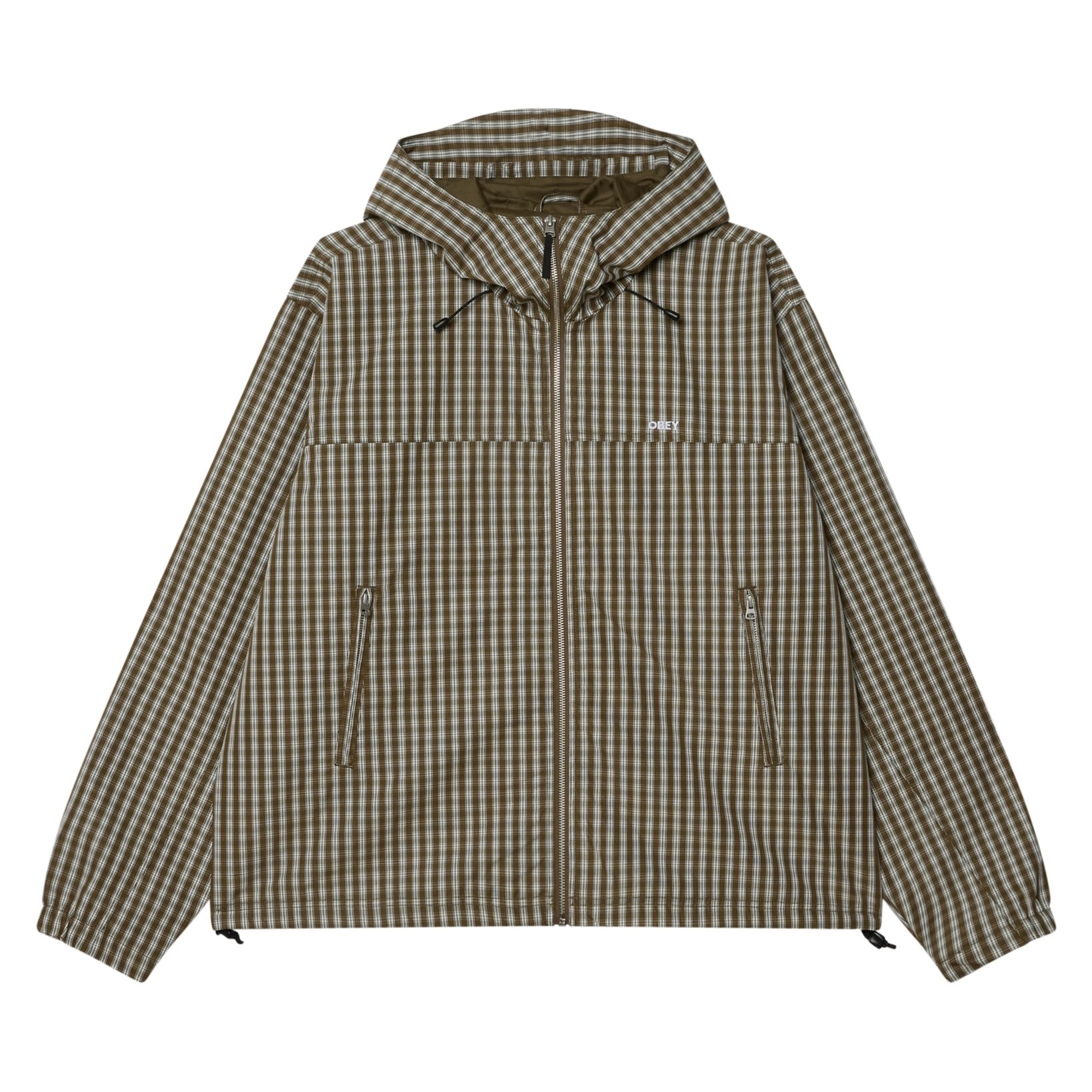 Obey Vista Jacket - Plaid Multi