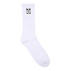 Icon Face Socks - White