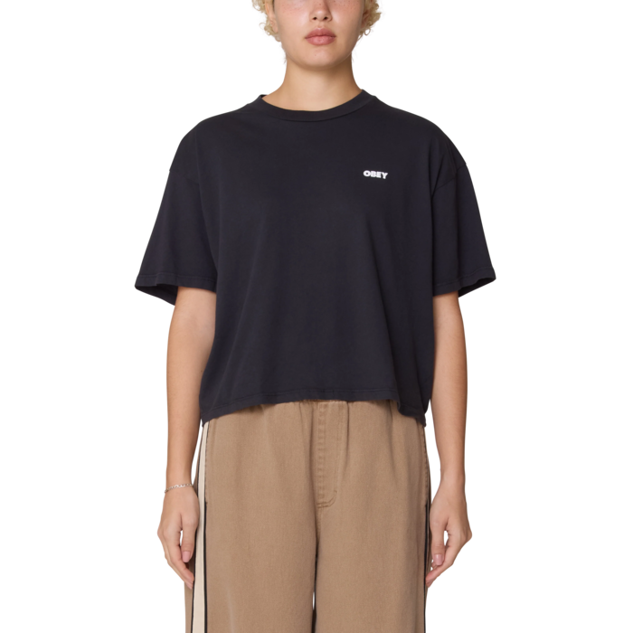 Obey W' Art studio Flowers - Digital Black