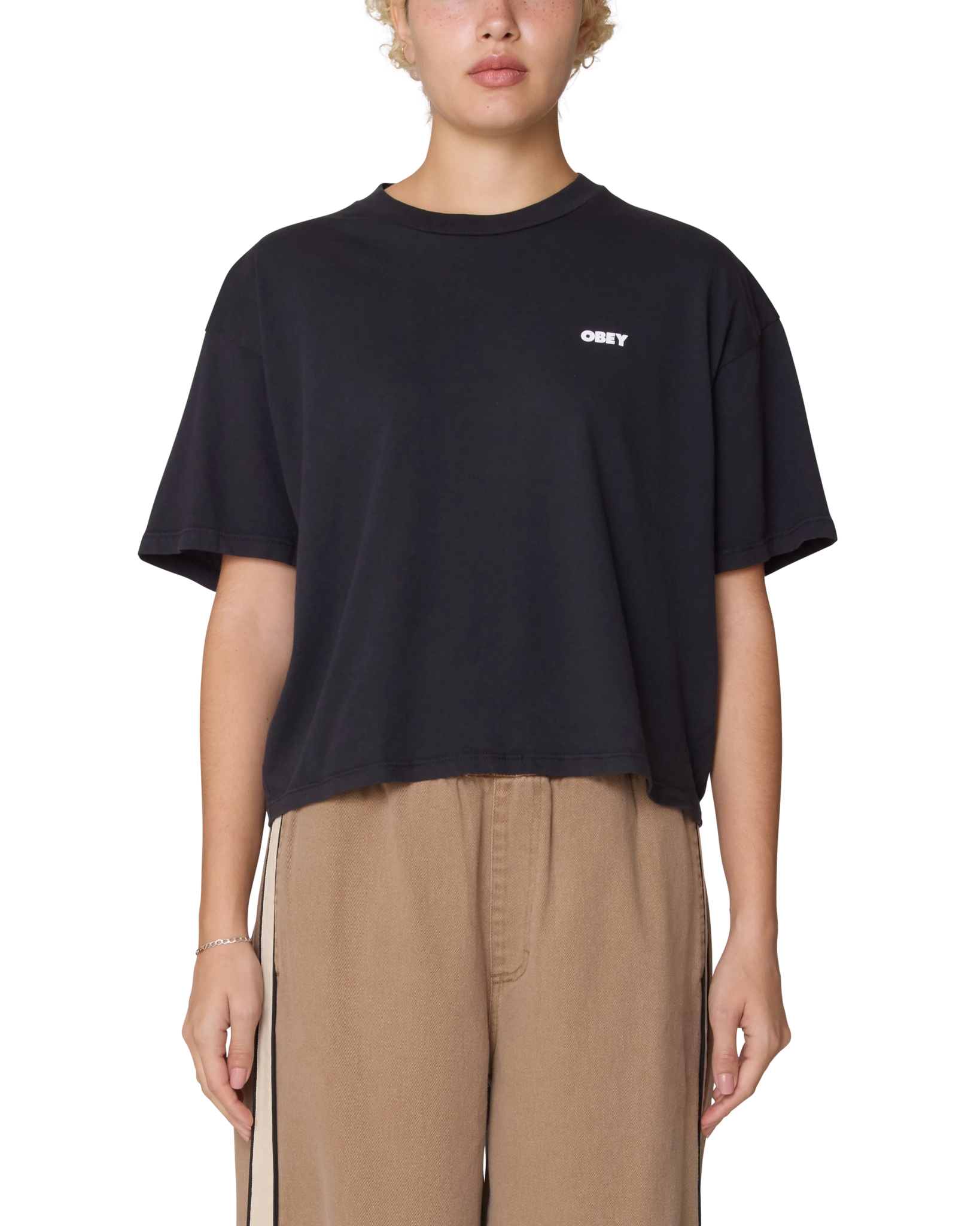 Obey W' Art studio Flowers - Digital Black