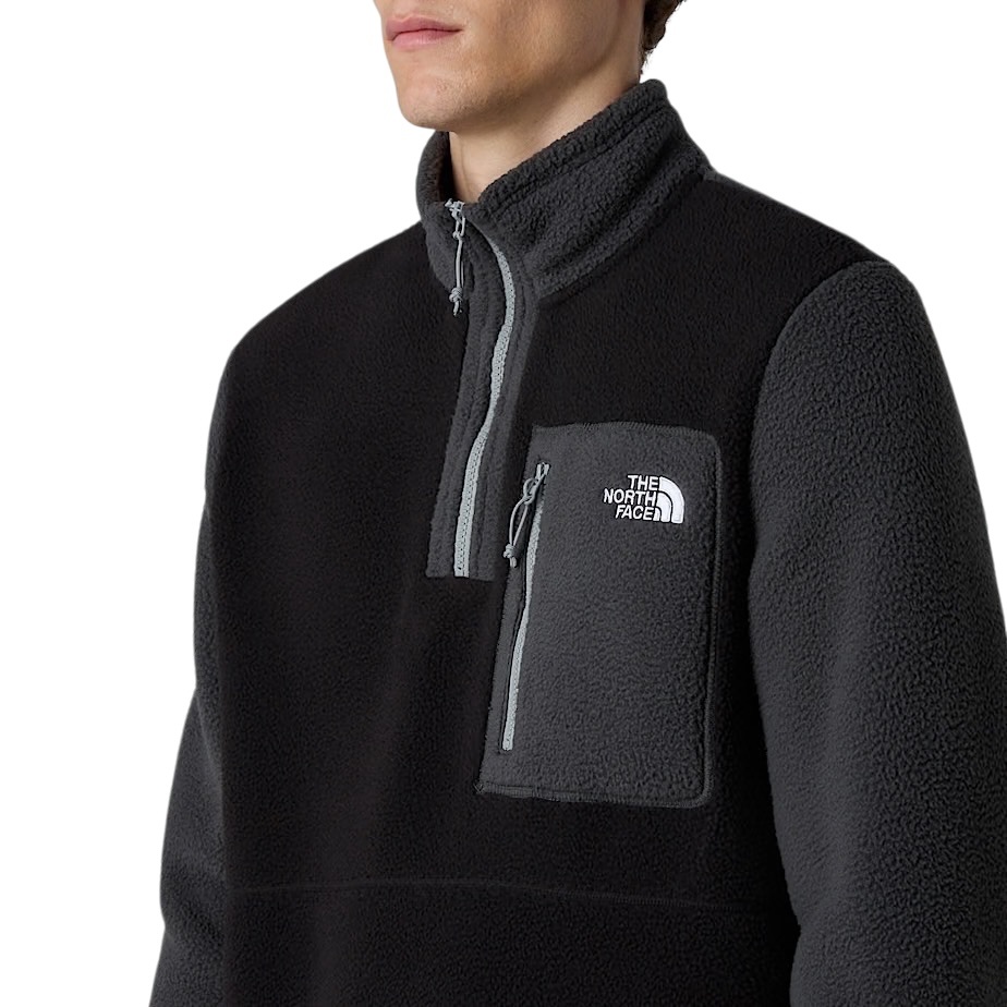 The North Face M' Yumiori 1/4 Zip - Tnf Black/Asphalt Grey