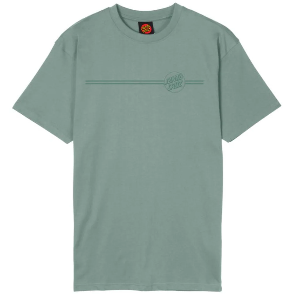 Santa Cruz Tonal Opus Stripe T-Shirt - Moon Rocks