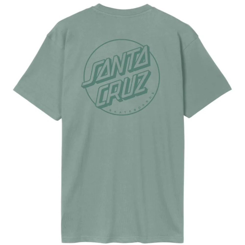 Santa Cruz Tonal Opus Stripe T-Shirt - Moon Rocks