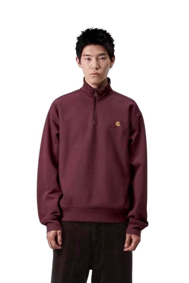 Carhartt WIP Half Zip American Script Sweat - Rondo
