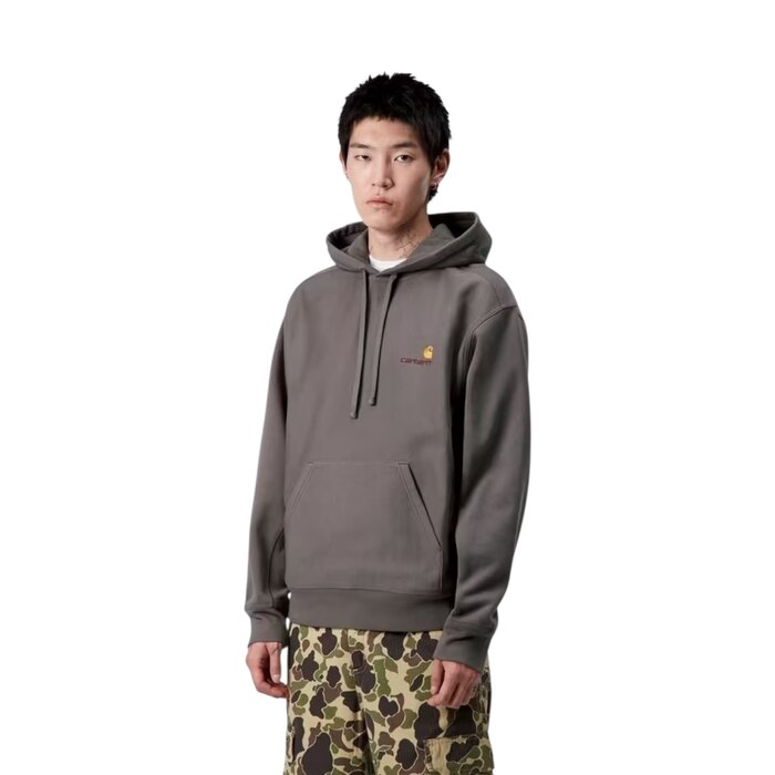 Carhartt WIP Hooded American Script - Porphyry
