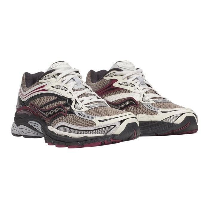 Saucony Progrid Omni 9 - Tan/Maroon