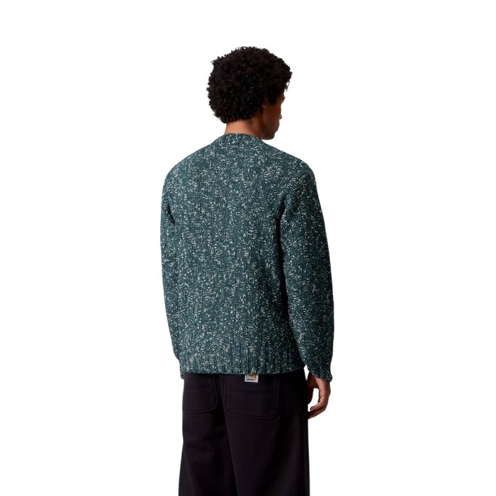 Carhartt WIP Kyloe Sweater - Deep Lagoon Heather