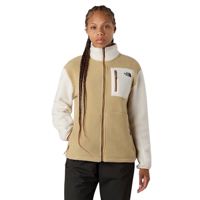 The North Face W' Yumiori Full Zip - Khaki Stone/White