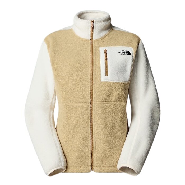 The North Face W' Yumiori Full Zip - Khaki Stone/White