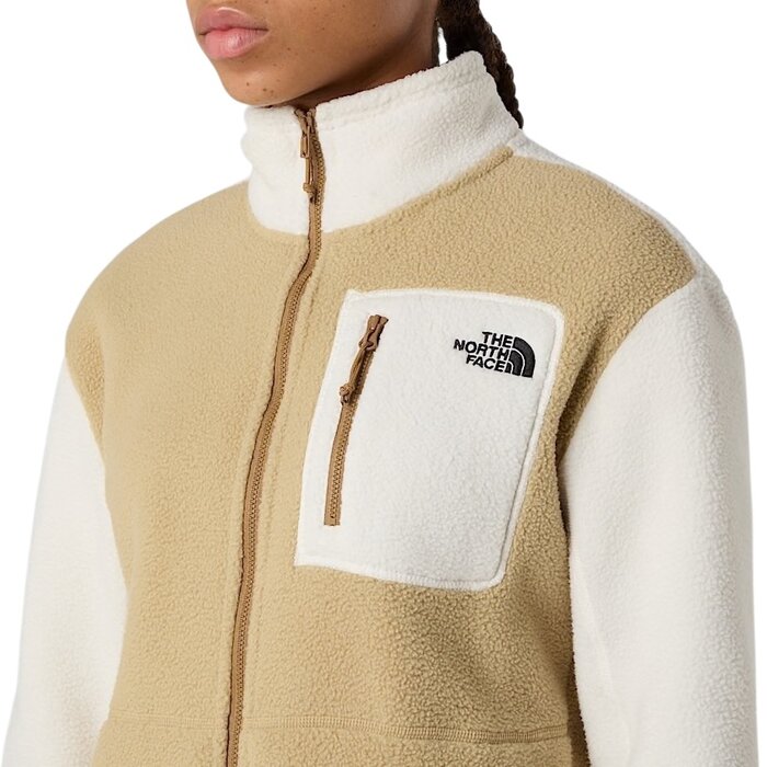 The North Face W' Yumiori Full Zip - Khaki Stone/White