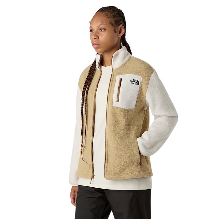 The North Face W' Yumiori Full Zip - Khaki Stone/White