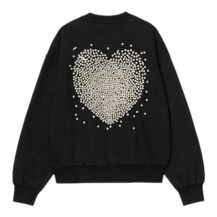 Carhartt WIP W' Hearts of Hartt Sweat - Black