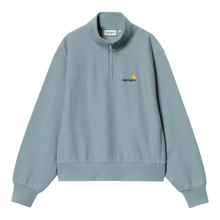 Carhartt WIP W' American Script High Neck Sweat - Citadel
