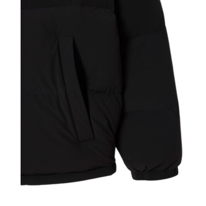 Lacoste Doudoune à Capuche Déperlante - Noir