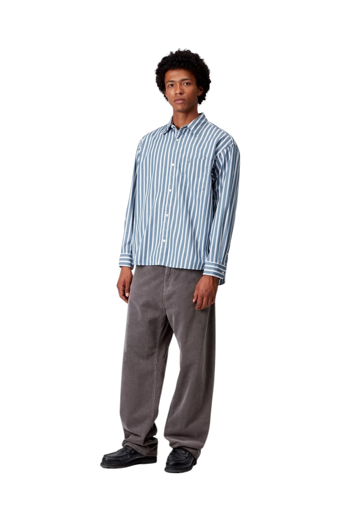 Carhartt WIP Landon Pant - Porphyry (Rinsed)