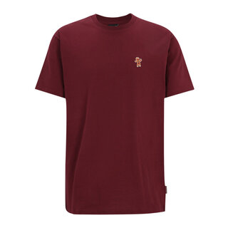 Irie Daily Cookieman Emb Tee - Wine