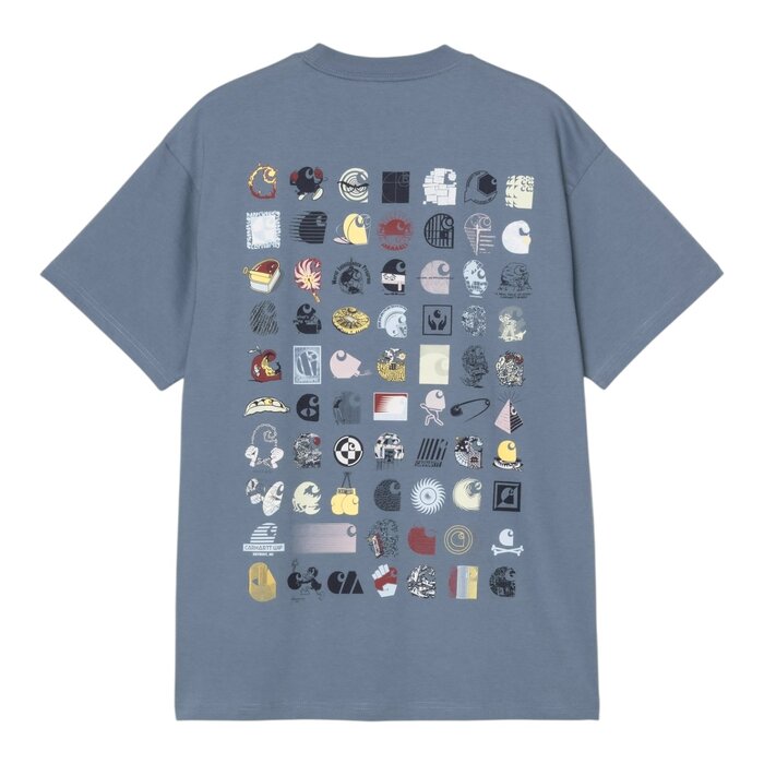 Carhartt WIP S/S C Logo Archive T-Shirt - Angelite