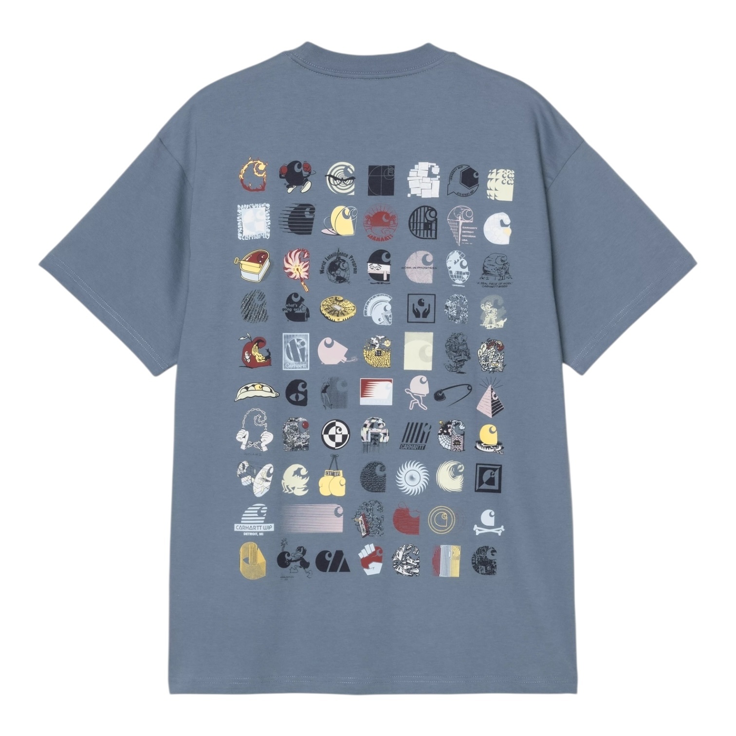 Carhartt WIP S/S C Logo Archive T-Shirt - Angelite