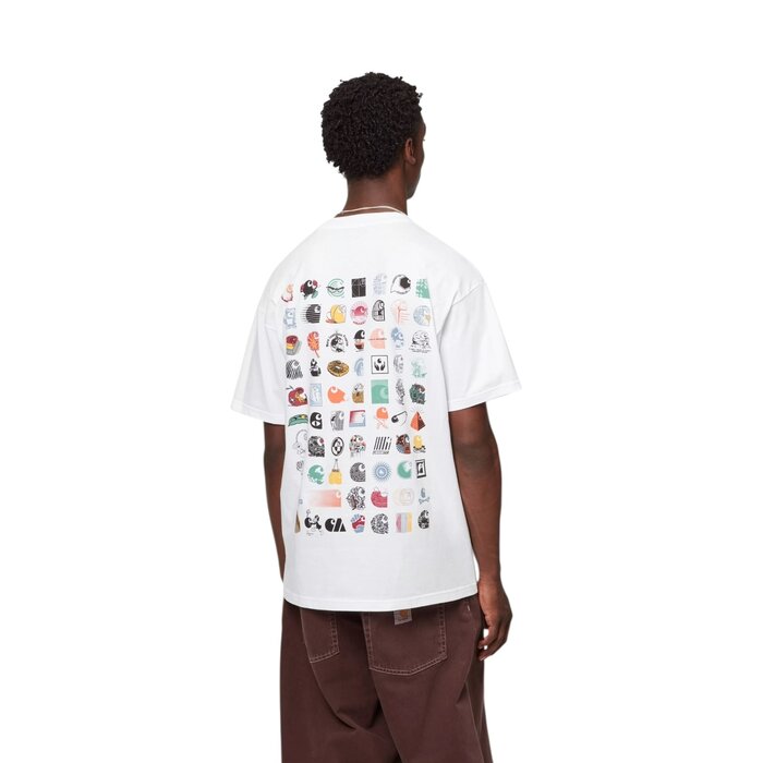 Carhartt WIP S/S C Logo Archive T-Shirt - White