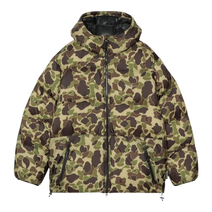 Carhartt WIP Toronto Jacket - Camo Duck Green/Black