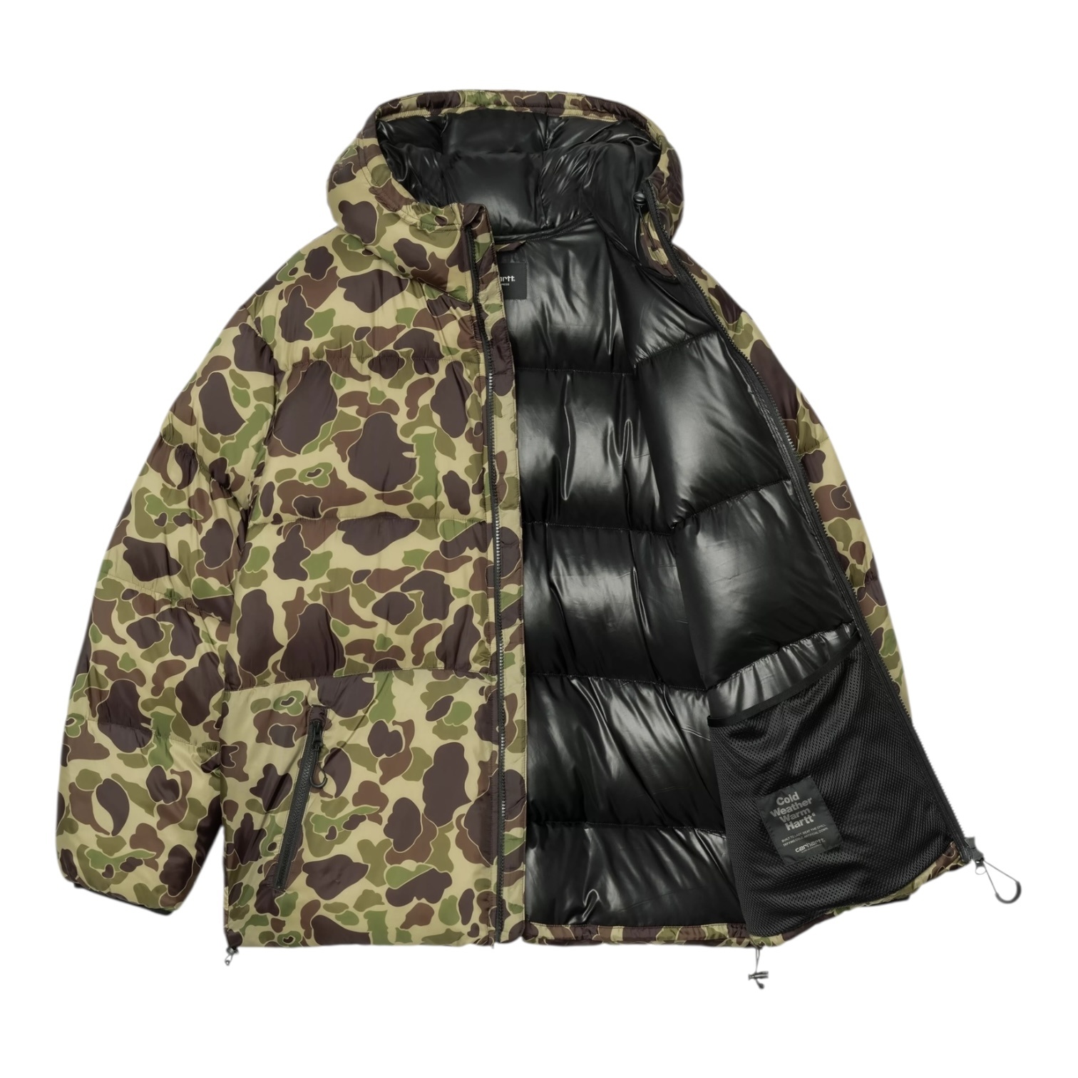 Carhartt WIP Toronto Jacket - Camo Duck Green/Black