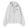 W' Hooded Schooling Jacket - Ash Heather(Stone Wash)