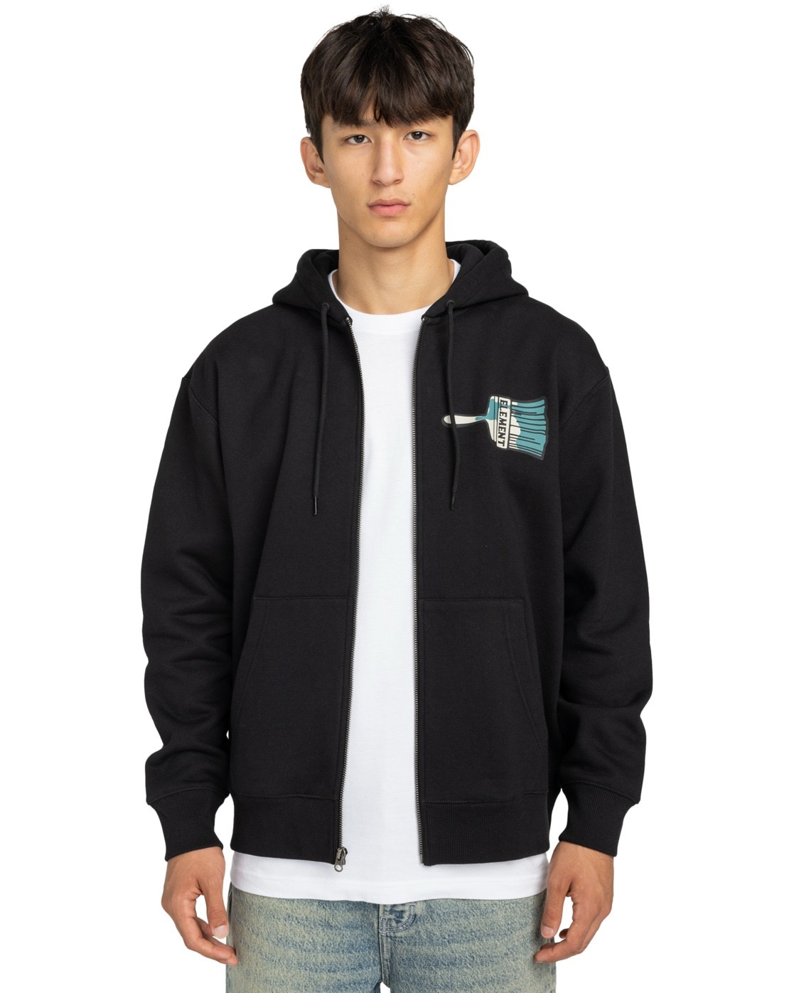 Element Paint Brush Jacket - Flint Black