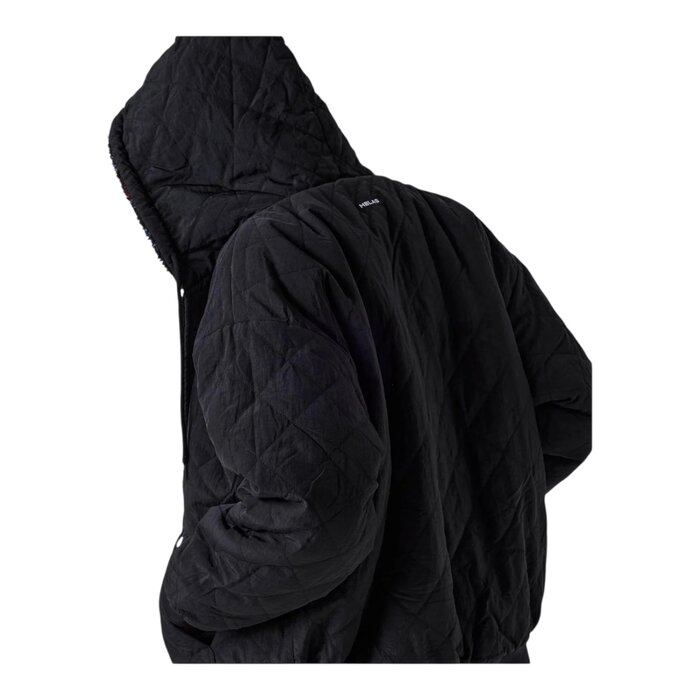 Hélas Ocaro Reversible Checkered Full Zip Jacket - Black/Navy