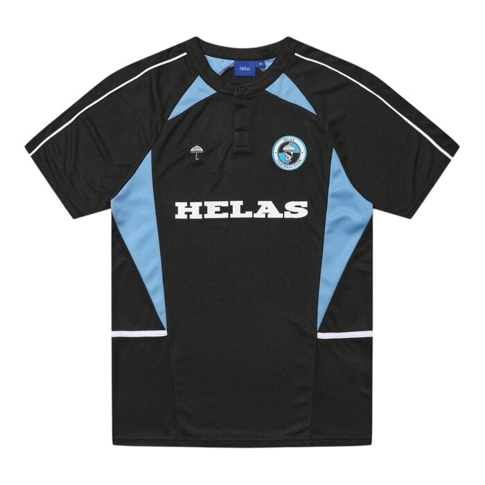Hélas Dolphin Football Polo - Black/Blue