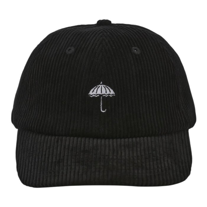 Hélas Classic Corduroy Cap - Black