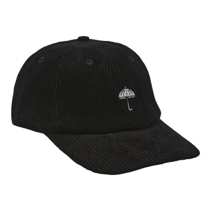 Hélas Classic Corduroy Cap - Black