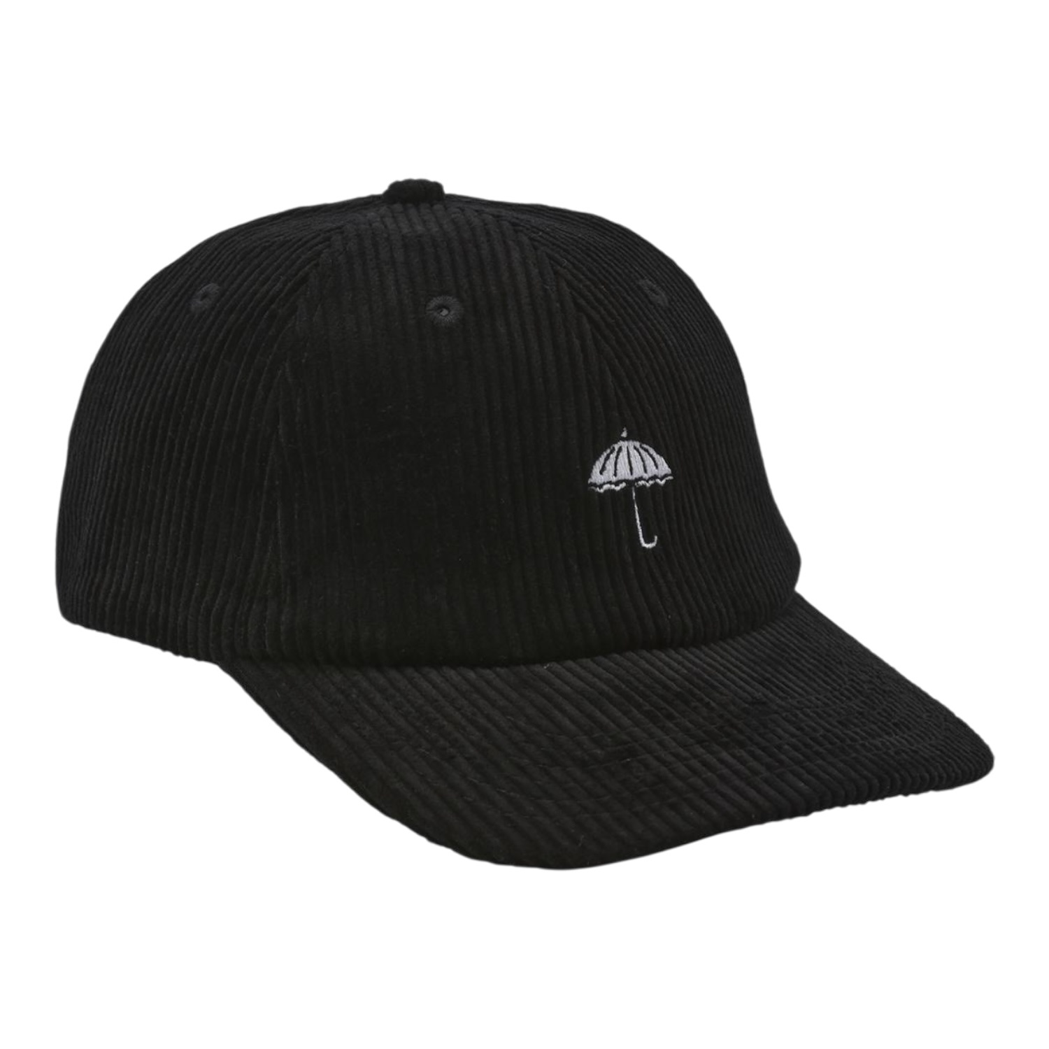 Hélas Classic Corduroy Cap - Black