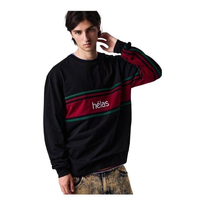 Hélas Clint L/S T-Shirt - Black